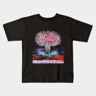 ATOMIKA  Apocalypse in Crazy Colours Kids T-Shirt